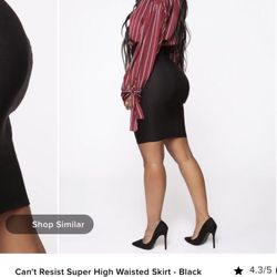 New Fashion Nova Skirt Size M