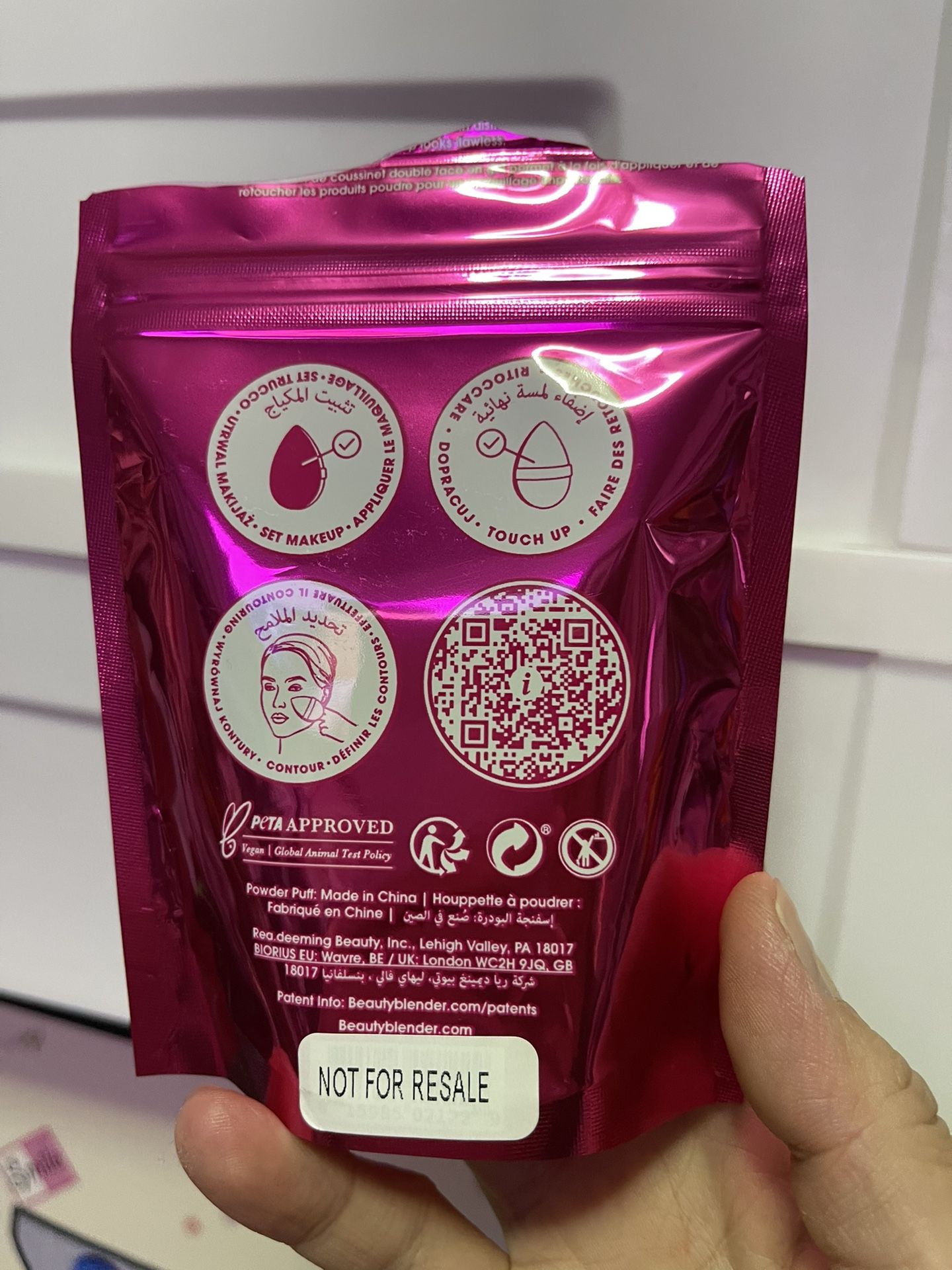 Dual-Sided Beauty Blender Powder Puff