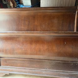 Sleigh Bed Frame 