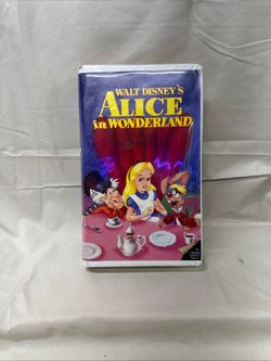 Alice in wonderland vhs