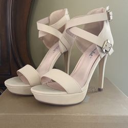 Beige Heels