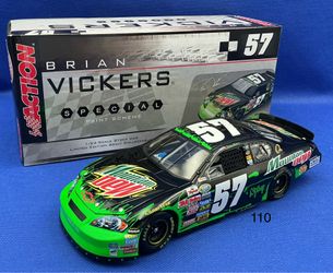 Action 1:24 Brian Vickers #57 Mountain Dew