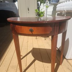 Demilune Console Table