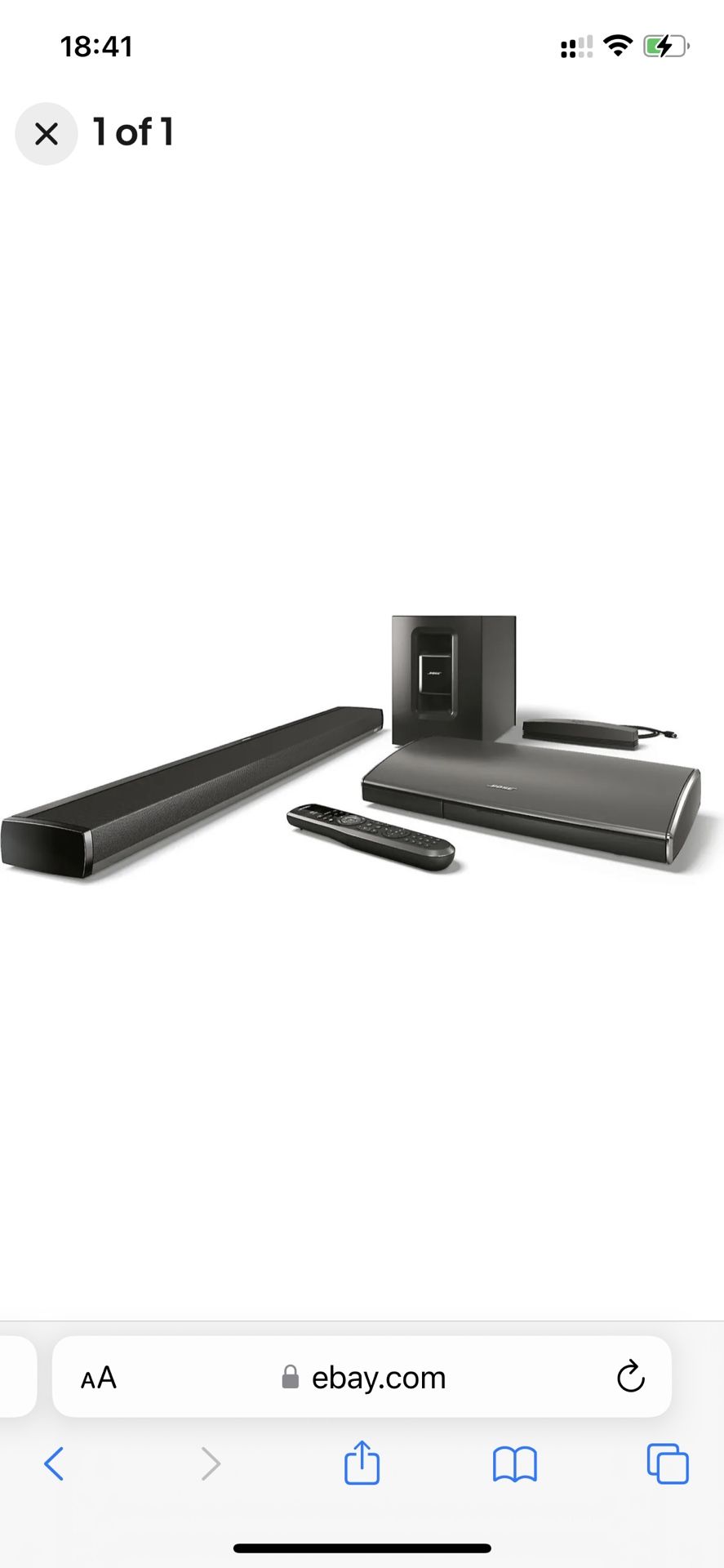 BOSEライフスタイル135 （BOSE AV35 ホームシアターシステム
