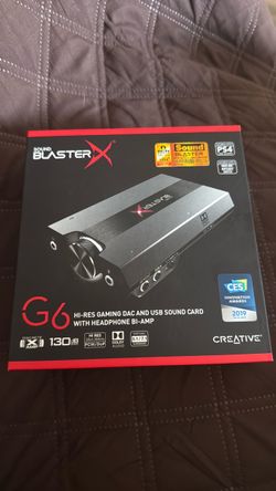 G6 sound blaster