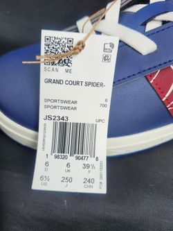 Adidas Spiderman Shoes 6.5 youth /big kid