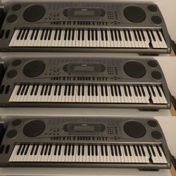 Casio WK-1800 76-Key Keyboard Workstation – Fully Functional – 1 Broken Key (Easy Fix)