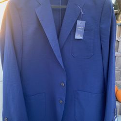 Men’s Classic Fit Sport Coat Blazer Size 48 Reg