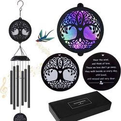 BRAND NEW Solar Tree of Life Wind Chimes