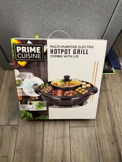 NEW Electric Hotpot Grill combo