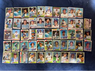 52 Vintage Texas Rangers Baseball Cards 1(contact info removed) Topps HOF Team Lot