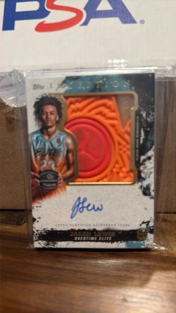 2021 Topps inception autograph jumbo relic