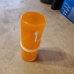 1970's Hand Blown Glass Vase