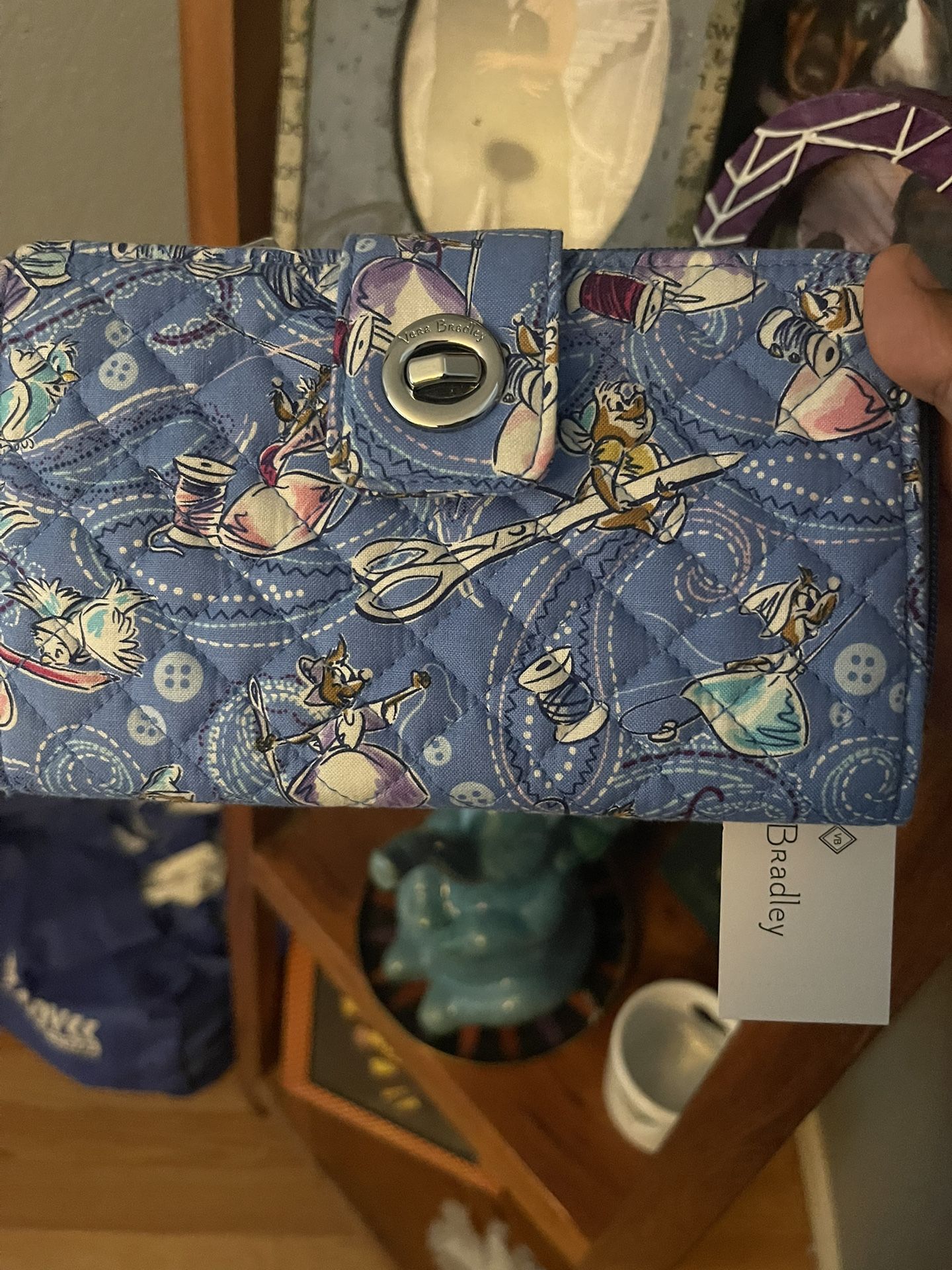 Disney Vera Bradley Cinderella Mice Wallet