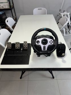 PXN V9 Gaming Racing Wheel PC/Console Steering Wheel With Pedals and Shifter 270/900° Dual-Motor