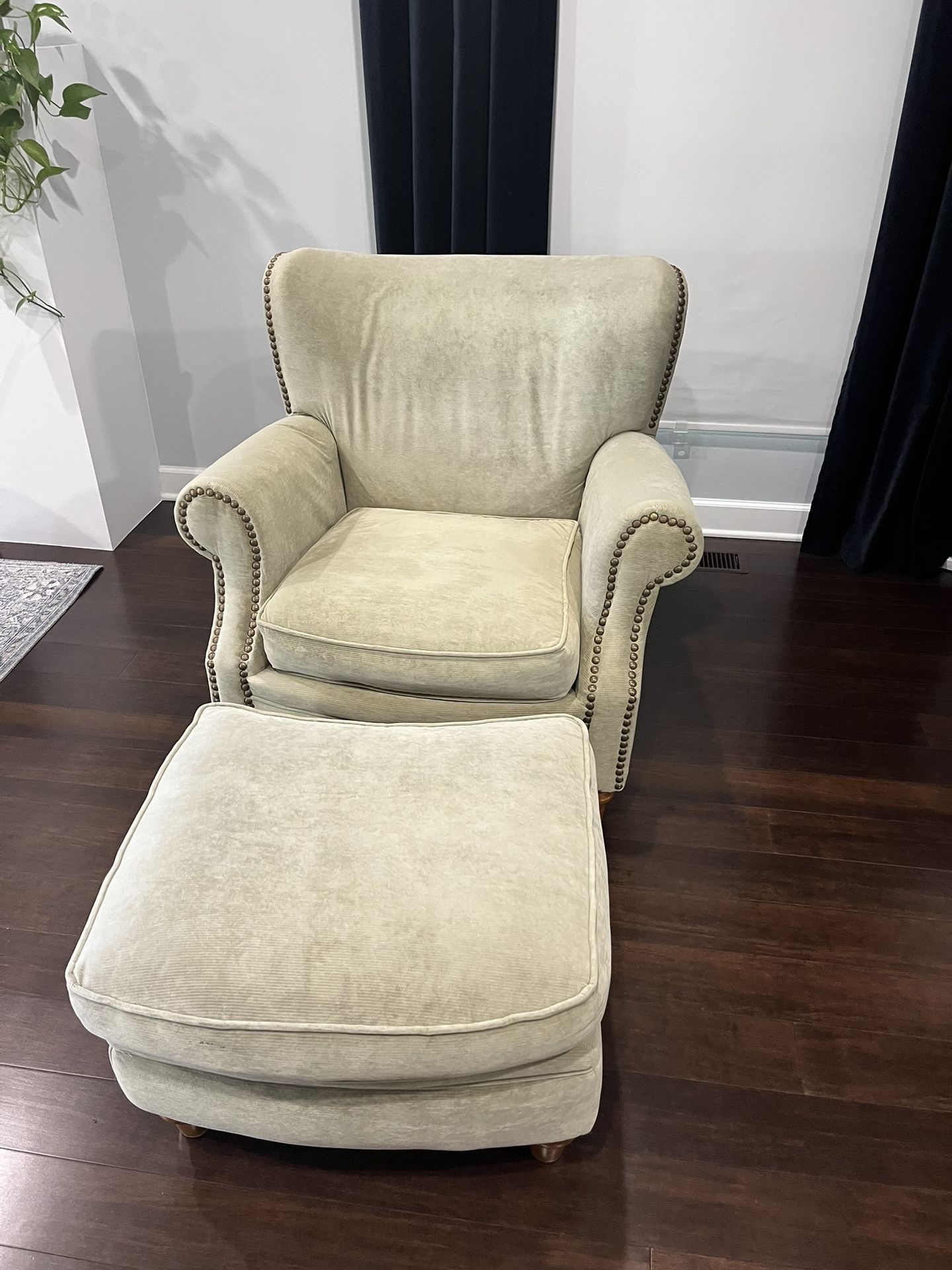 Chair And Ottoman