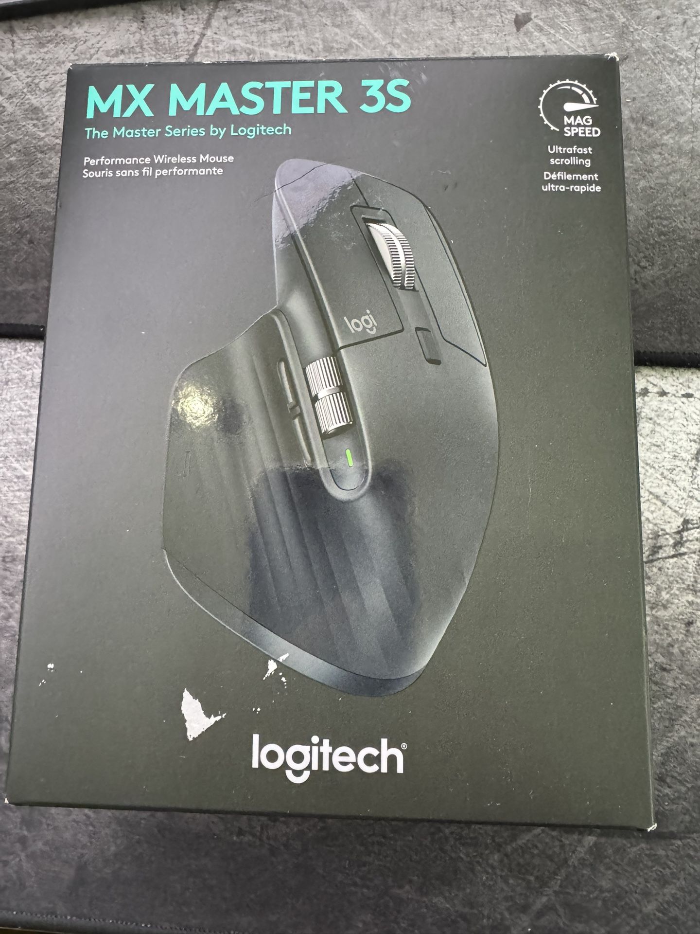 Logitech MX Master 3S Bluetooth Edition Wireless Mouse, No USB Receiver - Ultra-Fast Scrolling, Ergo, 8K DPI, Track on Glass, Quiet Clicks, Works with