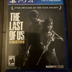 The Last Of Us Remastered PS4