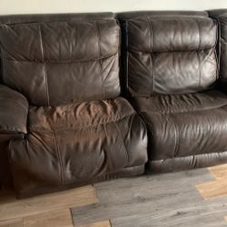 Electric Leather Couches