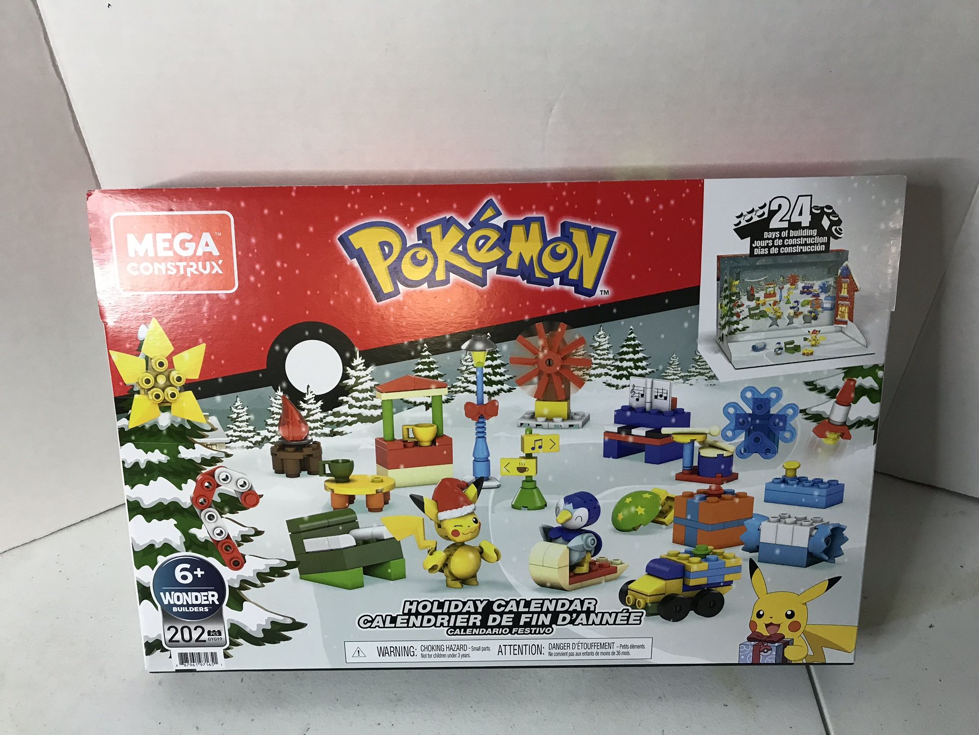 Mega Construction Pokémon Holiday / Advent Calendar