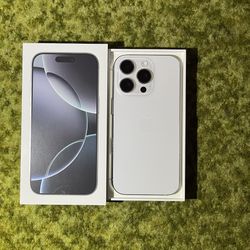 iPhone 16 Pro | 256GB | White Titanium | Factory Unlocked