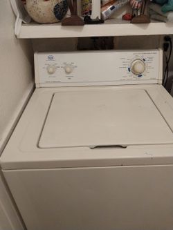 Washer and dryer