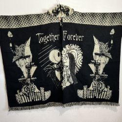 Halloween Jack skeleton Poncho 