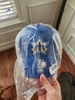Seattle Mariners Cooperstown Collection Fitted Hat 7 1/8
