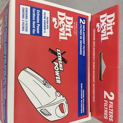 Dirt Devil Dust Buster Filters New In Box (6)