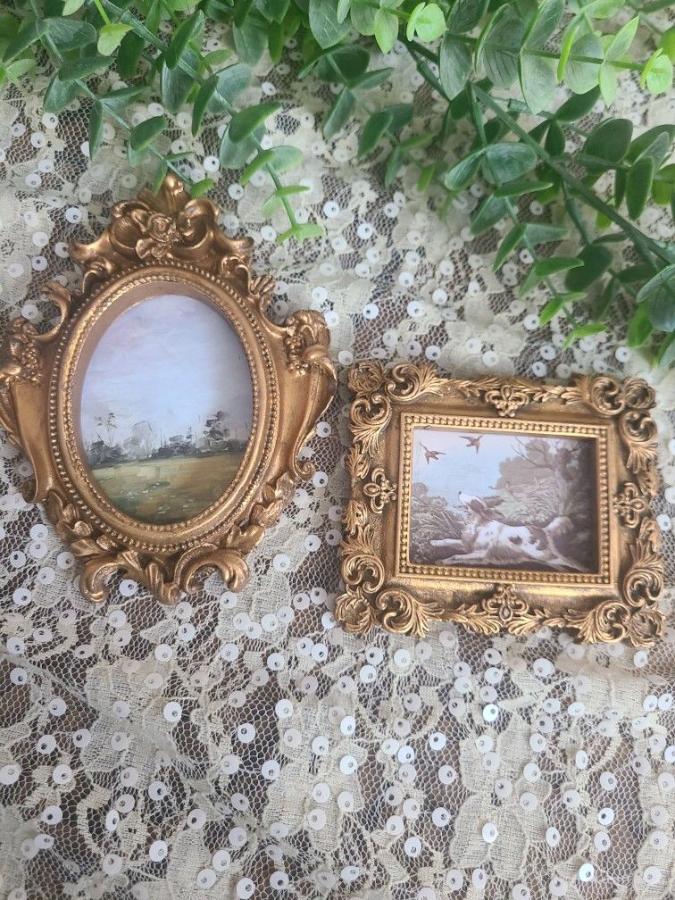 Mini Art In Baroque Frames