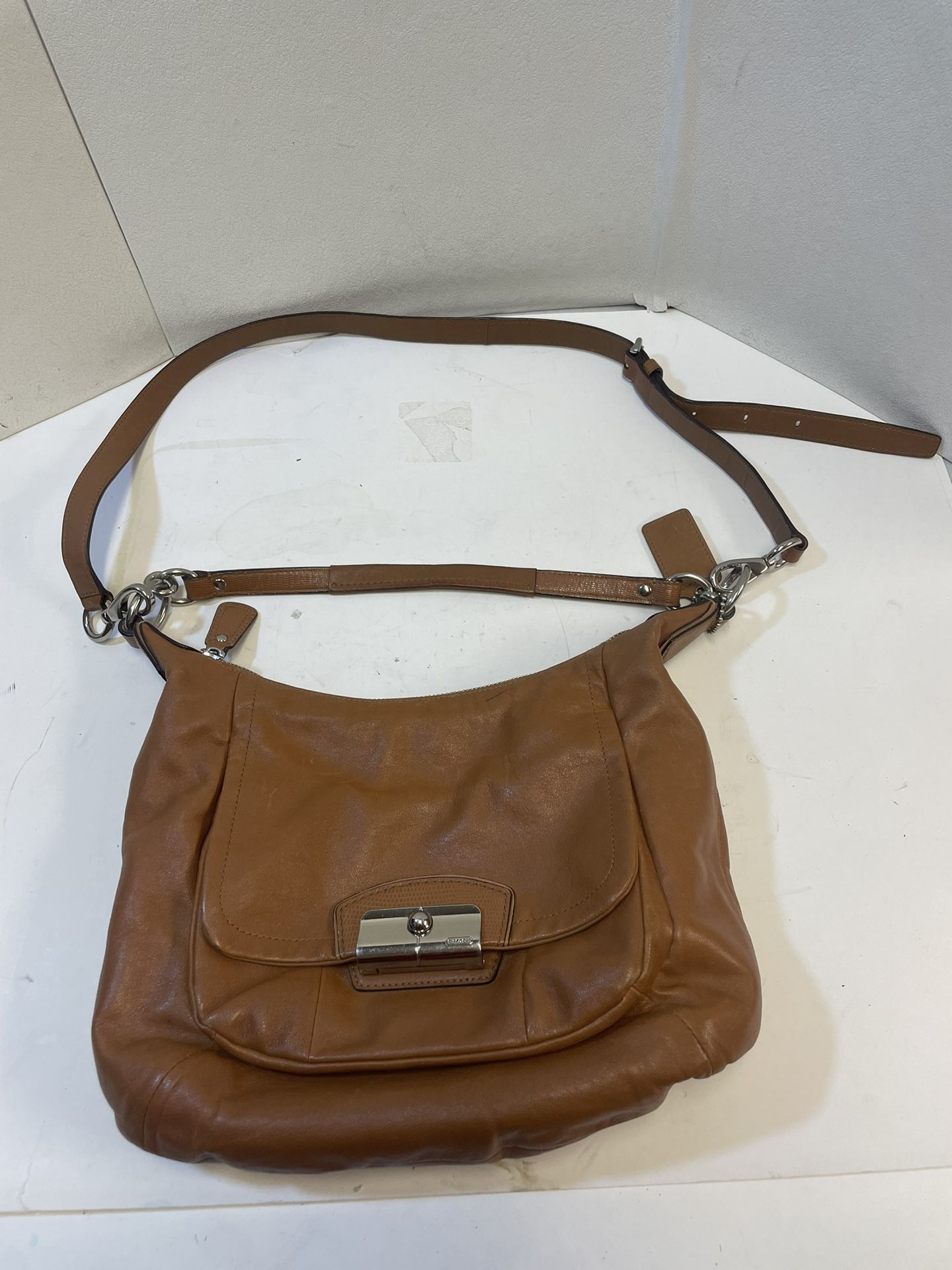 Coach Kristin Handbag Purse Leather Capsule Everyday Hobo Convertible - Brown