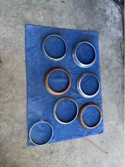 1930s 1940s headlight rings