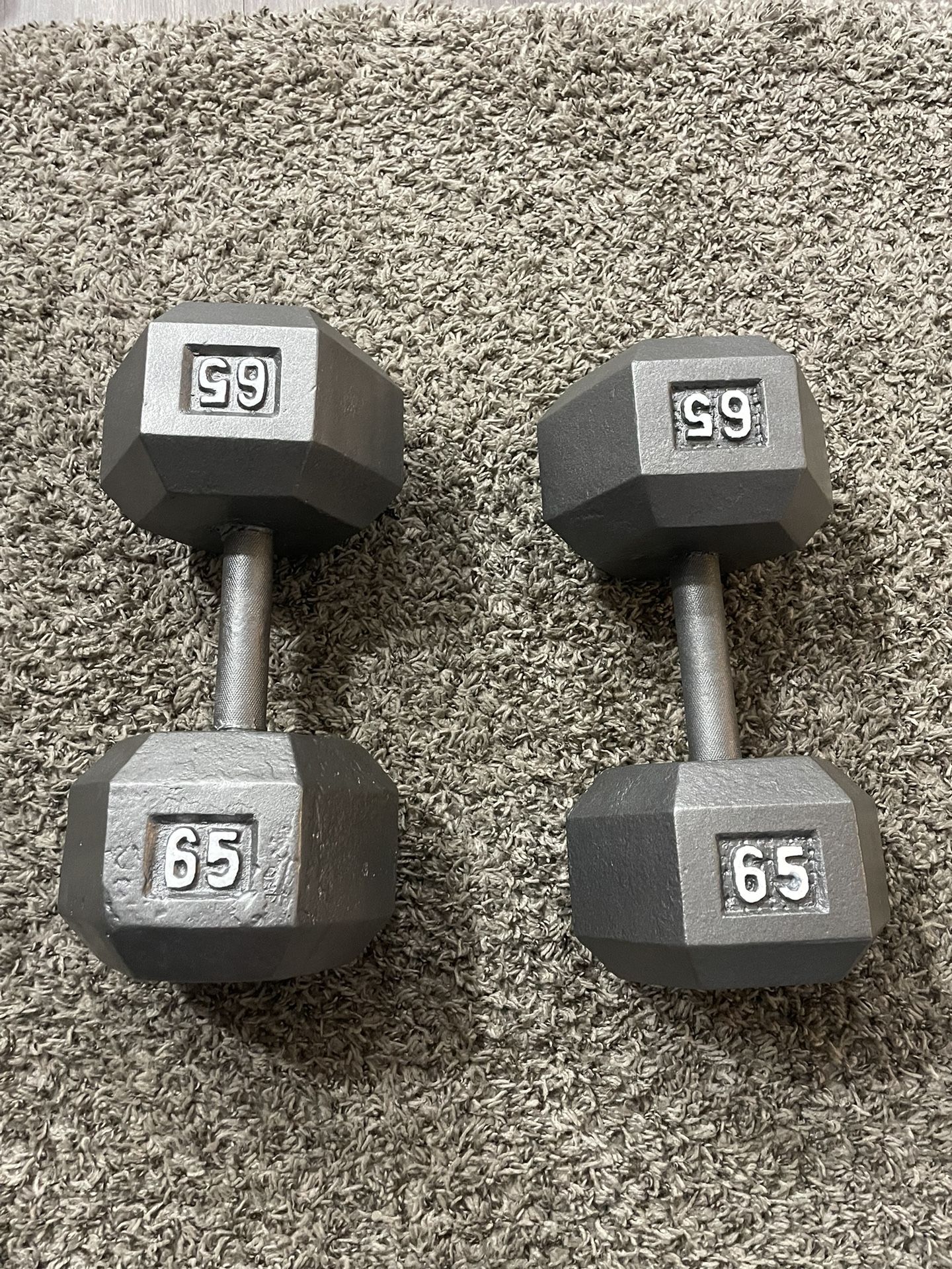 Dumbbell Set 65 Lbs