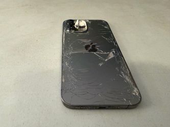 Apple iPhone 13 Pro Max 256GB Unlocked/Works Great - Cracked Back Glass