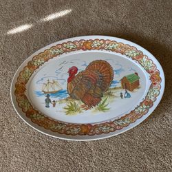 Vintage Brookpark 1521 Turkey platter