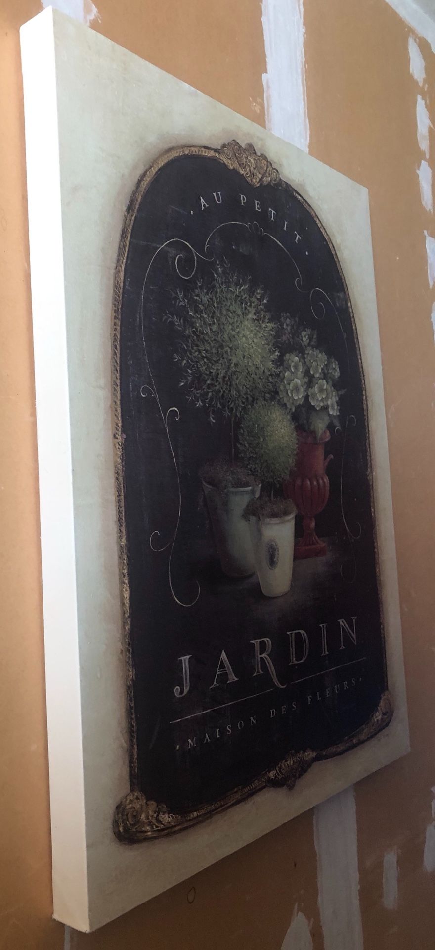 Au Petit, Jardin, Maison Des Fleurs, Canvas Art for Sale in Albuquerque