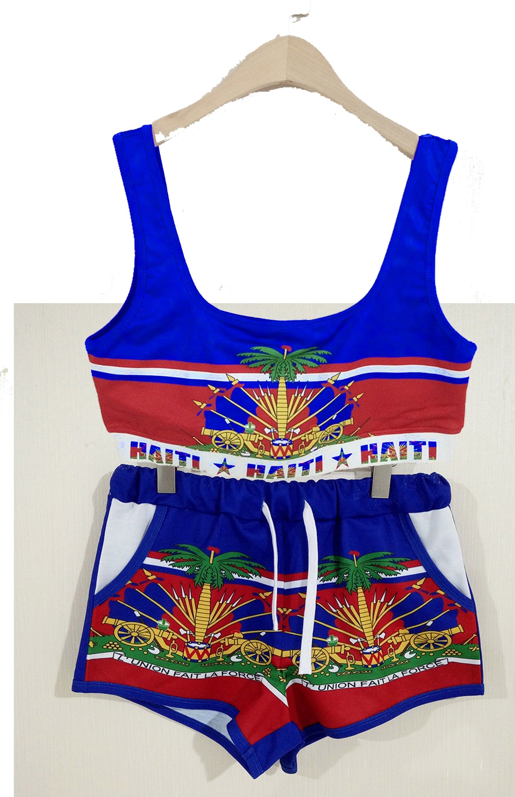 Haiti/haitian crop top jacket