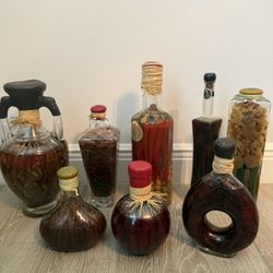 Decorative infusion bottles 