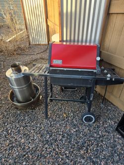Weber Grill with Free Charcoal Smoker