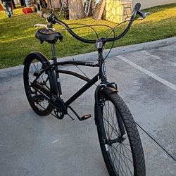 Black Schwinn 7 Speed 
