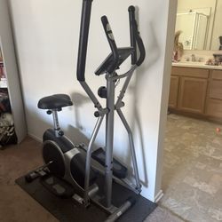Body Rider Dual Trainer Elliptical/Bike 