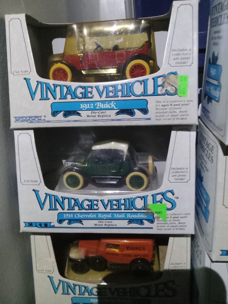 ERTL Vintage Vehicles.