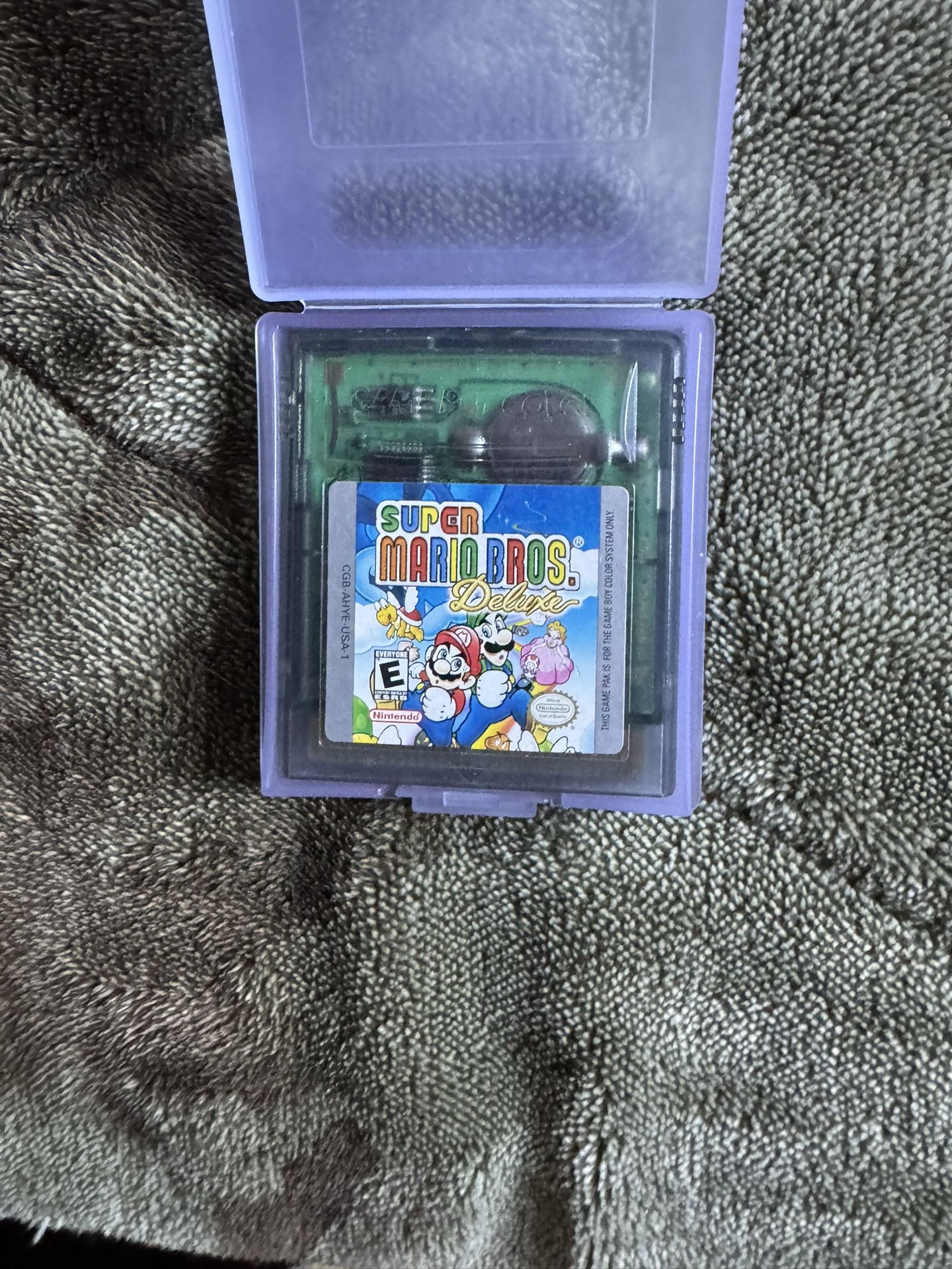 Super Mario Bros Deluxe Gameboy Color