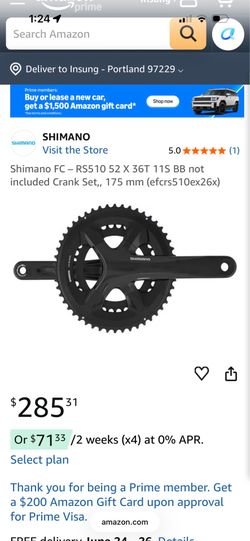 Shimano road cycle parts