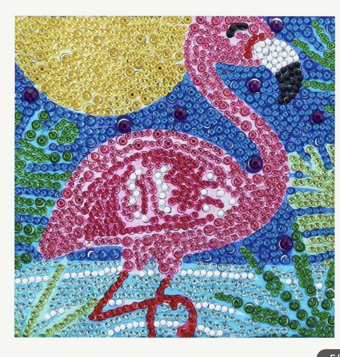 Flamingo Diamond Painting Kit