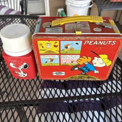 1958 Peanuts Lunch Box 