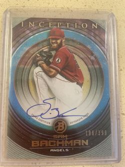 2022 Bowman Inception Sam Bachman /499