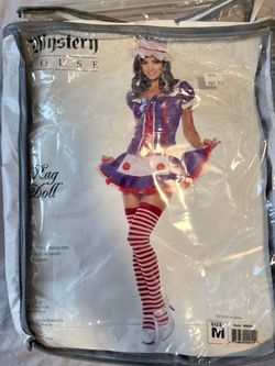 Sexy rag doll costume size medium