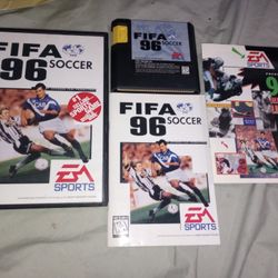 sega genesis fifa 96 game
