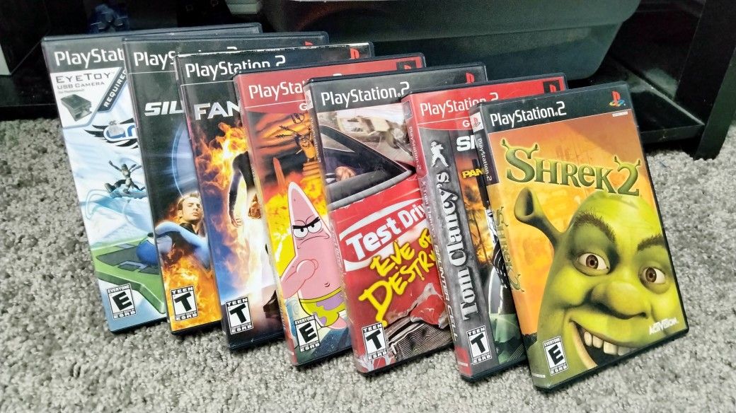 PS2 Game And Controller Bundle Deal